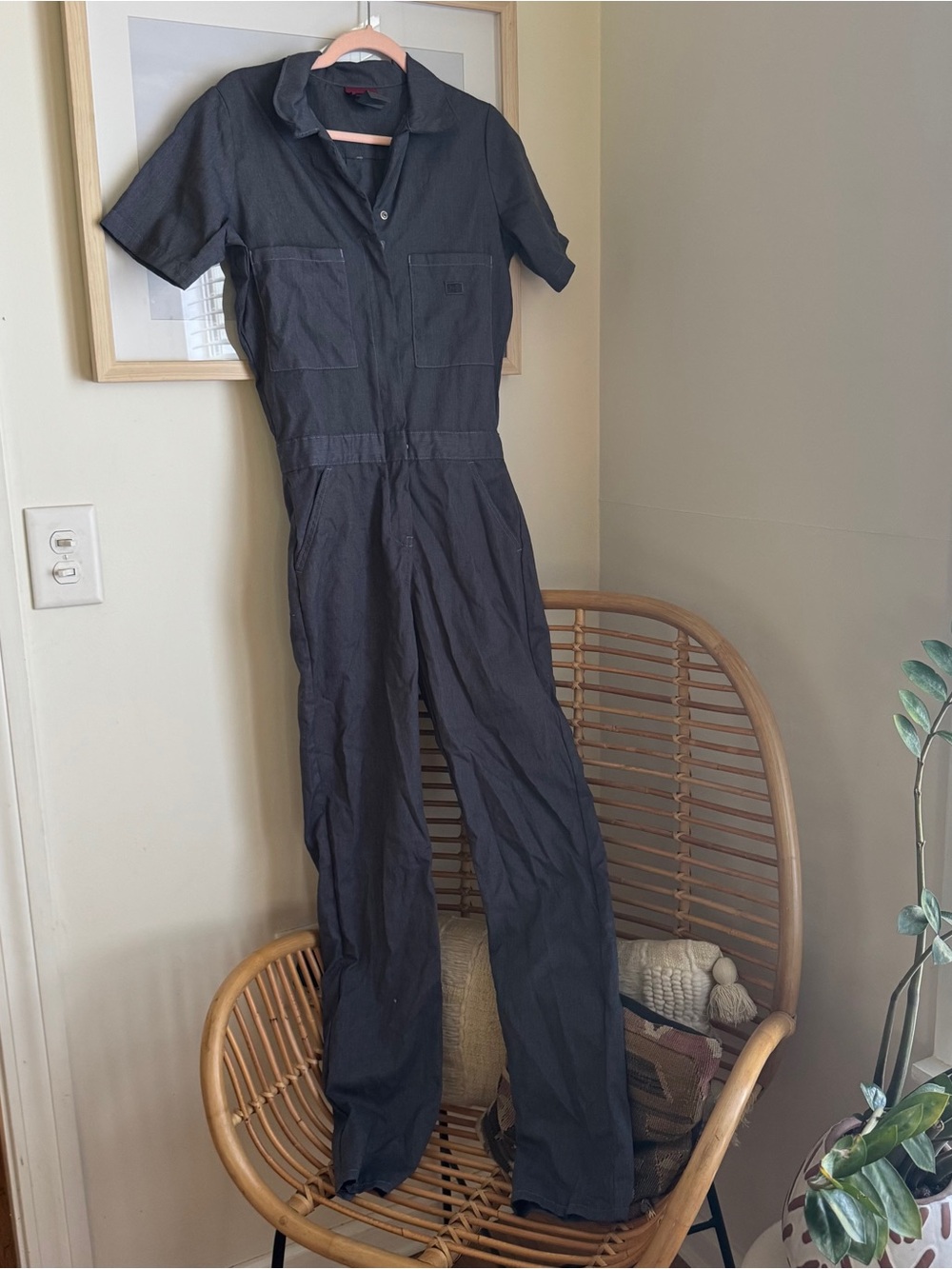Dickies Women's XS Utility Chambray Coveralls - Picture 2 of 3